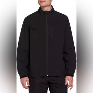 NWT Walter Hagen Golf 2 in 1 Rain Jacket in Black - Size Small